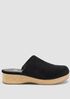 Velvet Clog