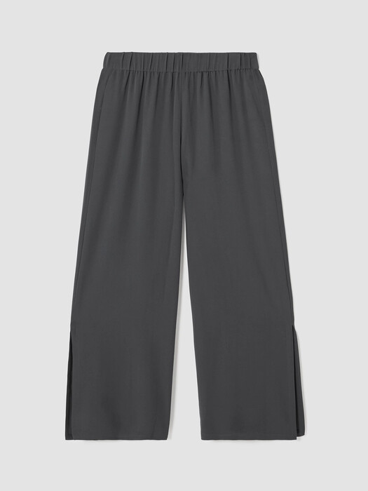 Silk Georgette Crepe Pant with Slits