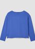 Garment-Dyed Organic Cotton Terry Bateau Neck Box-Top