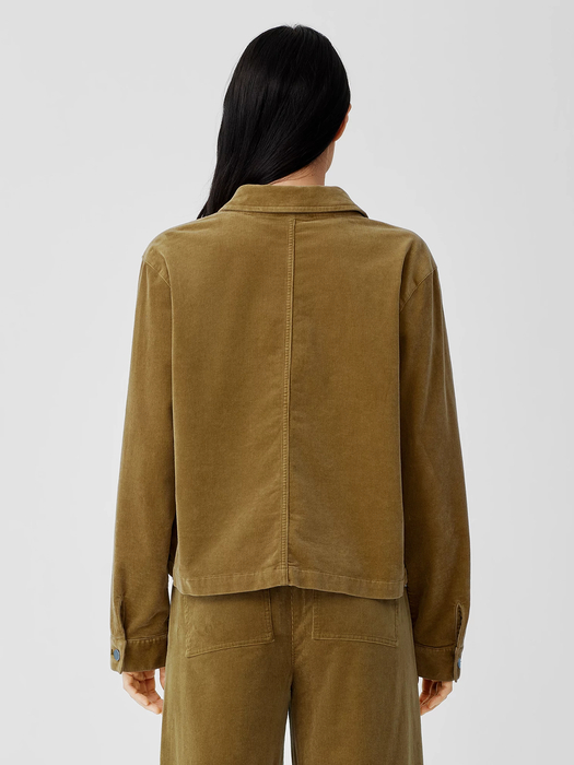 Organic Cotton Stretch Corduroy Jacket