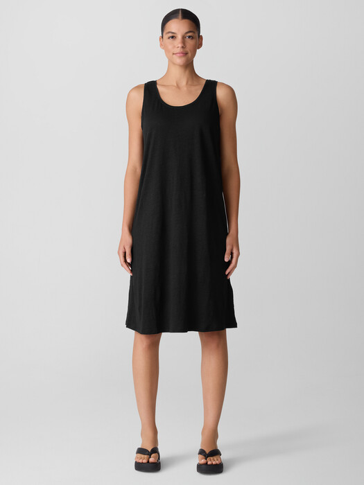 Organic Linen Jersey Tank Dress