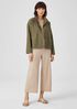 Organic Cotton Hemp Stand Collar Jacket