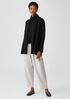 Lightweight Boiled Wool Jacket in Responsible Wool