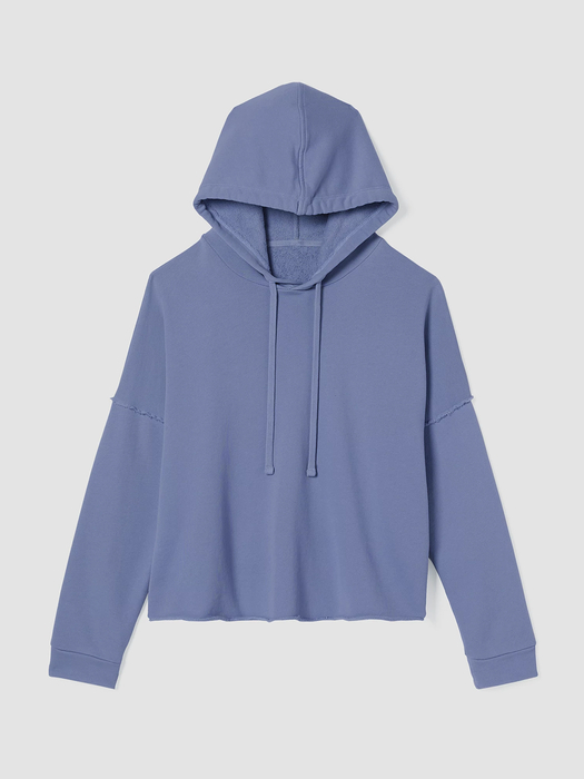 Organic Cotton French Terry Hooded Top