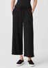 Organic Cotton French Terry Wide-Leg Pant