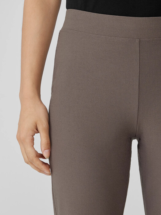 Washable Stretch Crepe Slim Pant