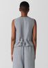 Linen Silk Twill Vest