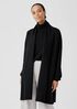 Lightweight Boiled Wool Coat in Responsible Wool