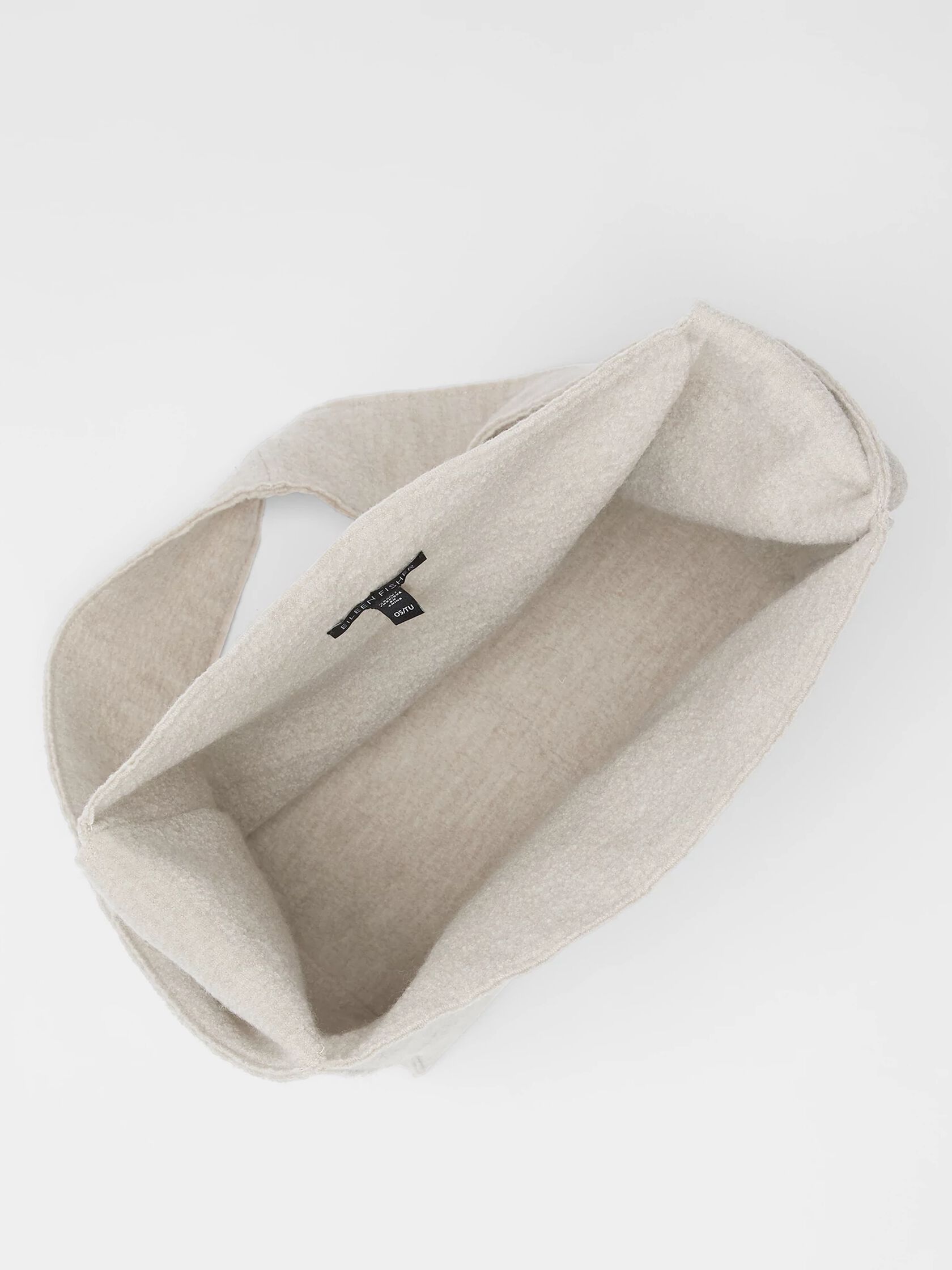 Lightweight Boiled Wool Crossbody Bag in Responsible Wool