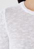 Organic Linen Cotton Slub Crew Neck Top