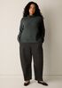 Organic Cotton Chenille Turtleneck Top