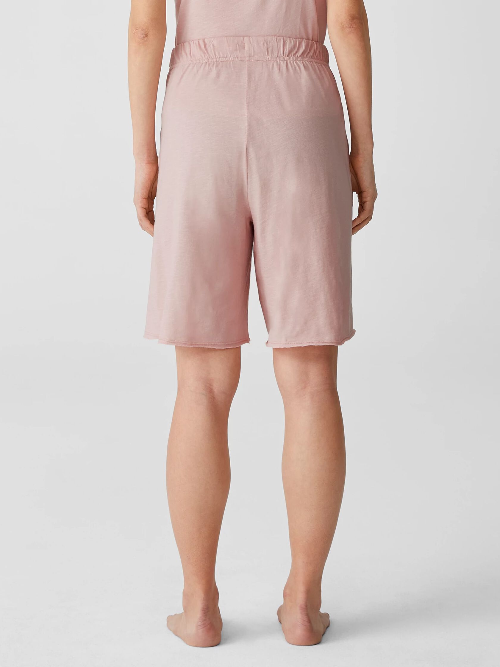 Slubby Organic Cotton Sleep Shorts