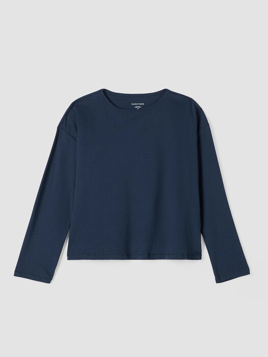 Cozy Organic Cotton Interlock Box-Top