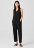 Cotton Ponte Lantern Jumpsuit