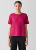 Organic Pima Cotton Jersey Round Neck Tee