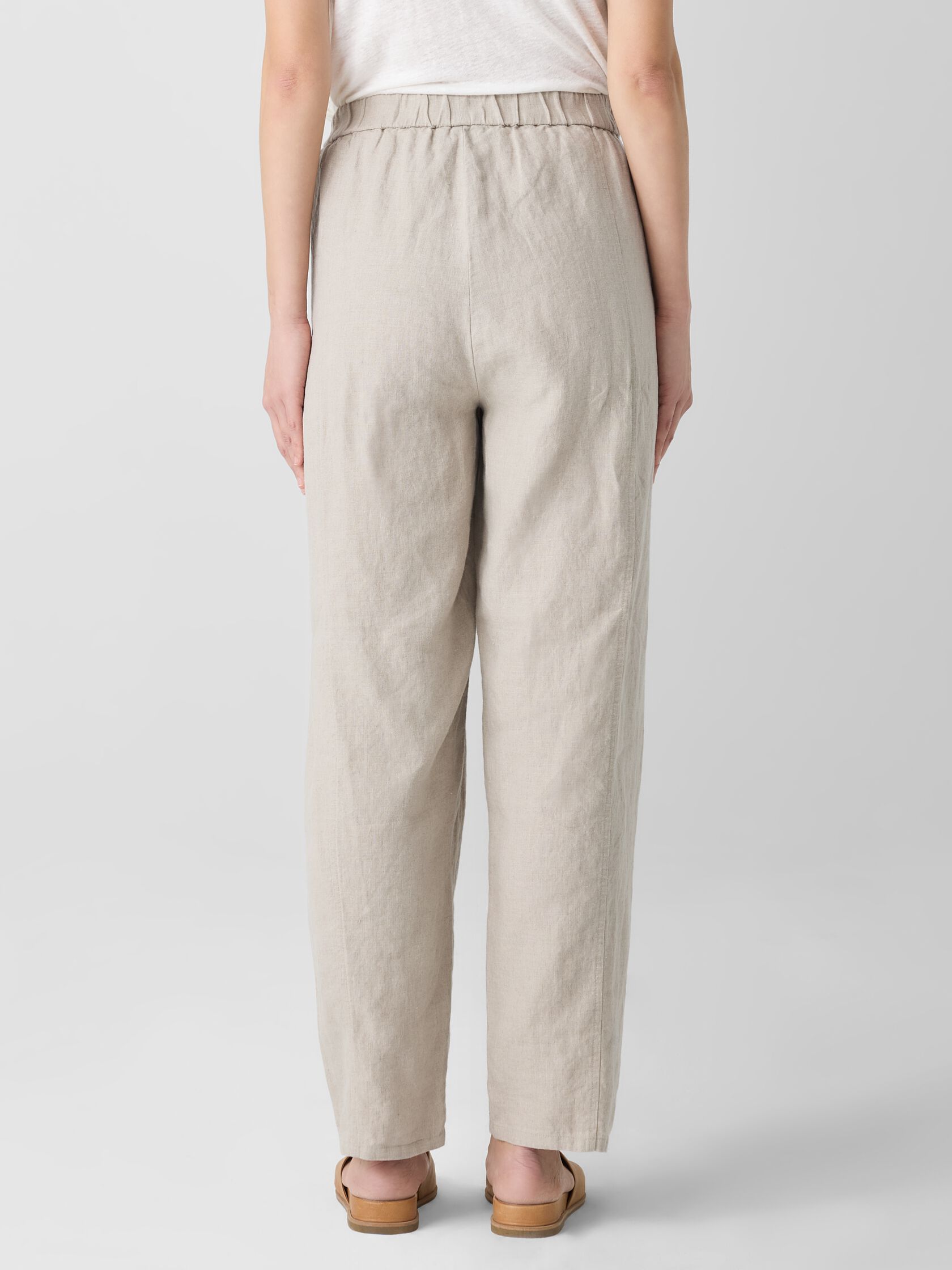 Organic Linen Lantern Pant