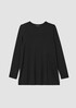 Fine Jersey Crew Neck Top