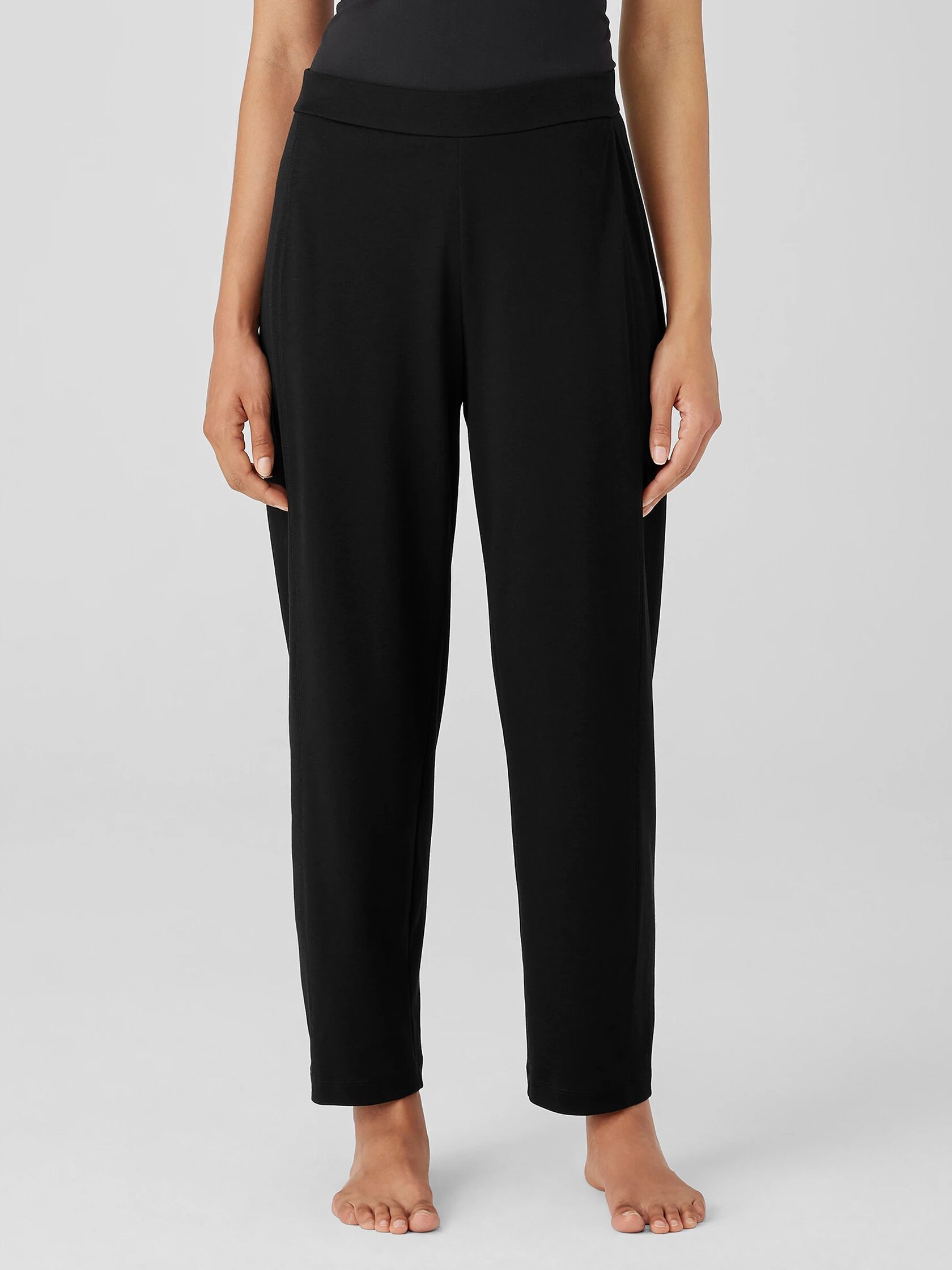 Organic Cotton Interlock Lantern Sleep Pant