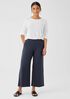 Fine Jersey Wide-Leg Pant