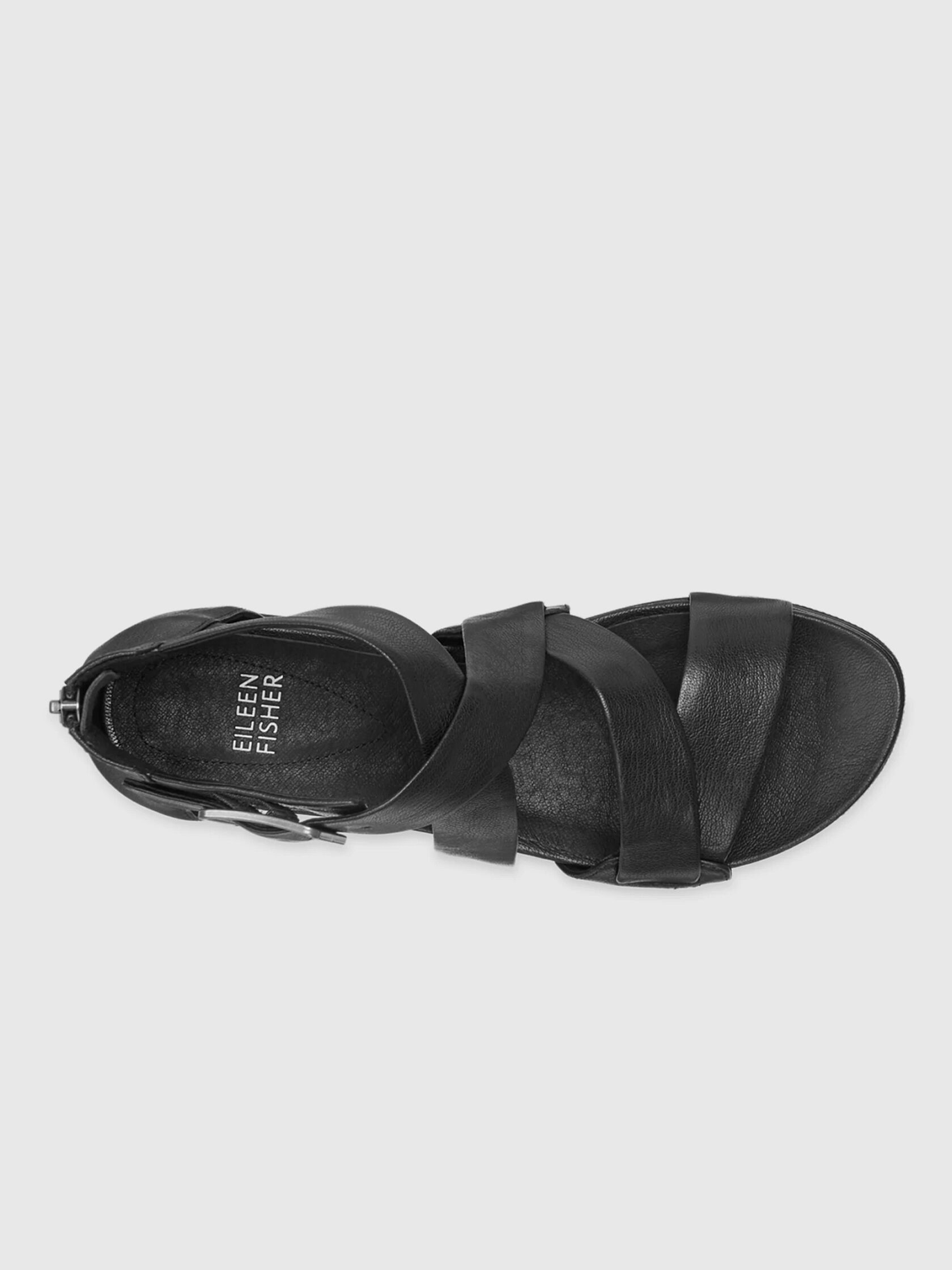 Boost Washed Leather Platform Sandal