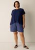 Organic Cotton Lofty Gauze Round Neck Box-Top