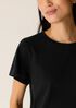 Organic Cotton Slubby Jersey Crew Neck Tee