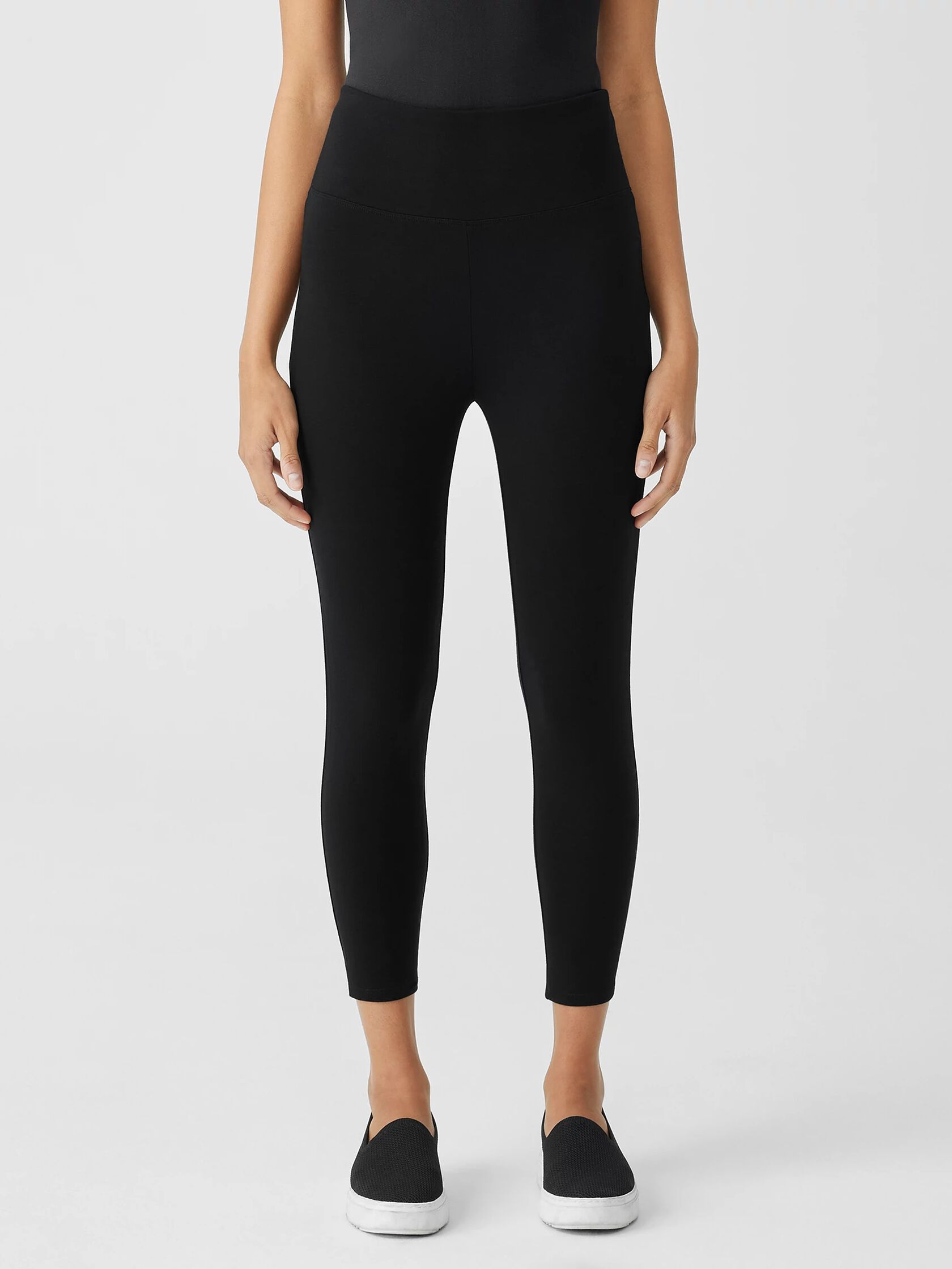 Traceable Cotton Jersey Leggings