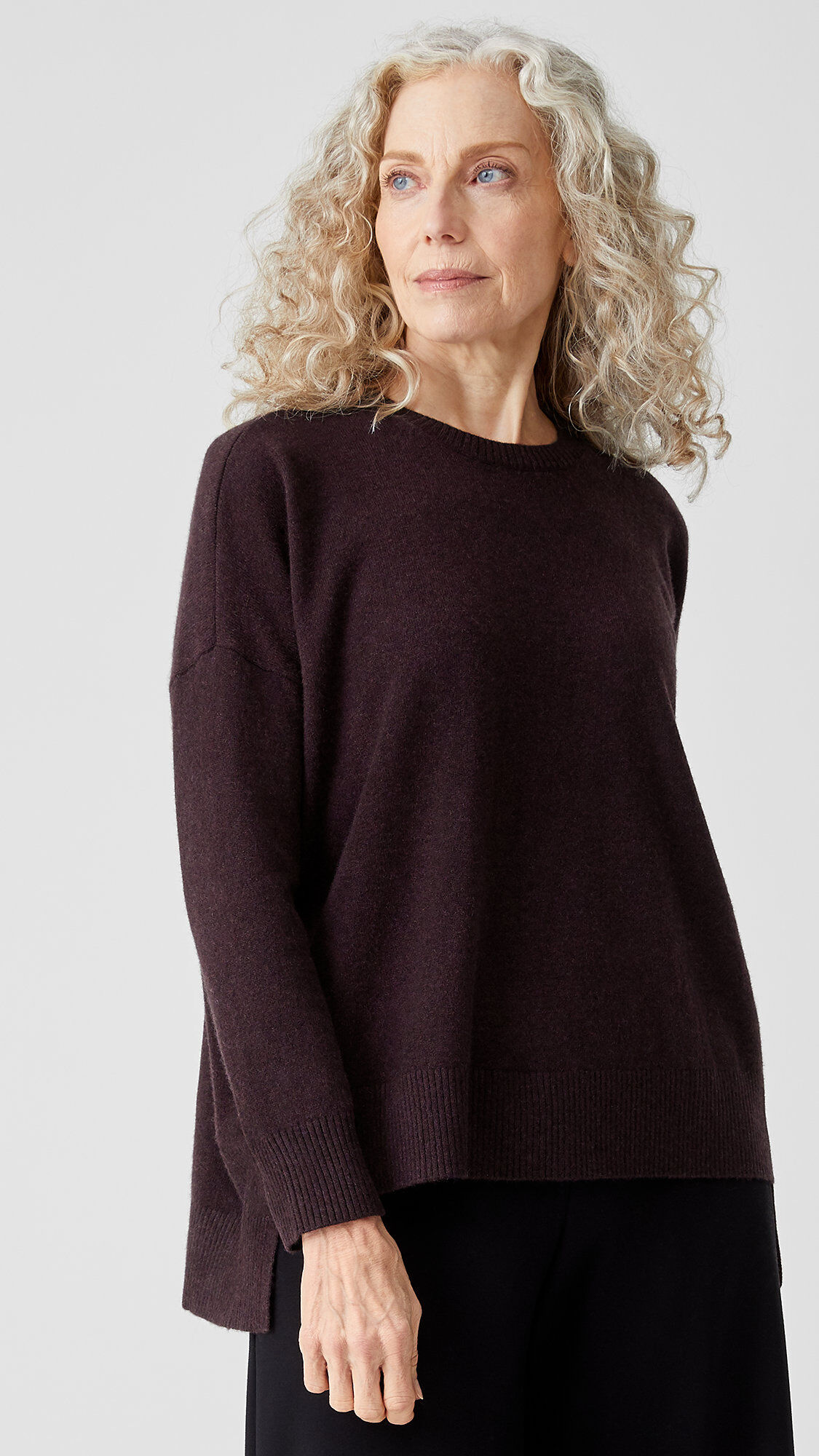 Eileen fisher lofty recycled cashmere sweater sale