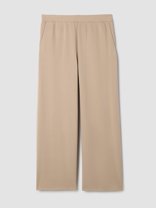 Washable Flex Ponte Wide-Leg Pant