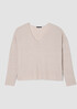 Organic Linen Cotton V-Neck Top
