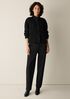 Lightweight Boiled Wool Flight Jacket in Regenerative Wool