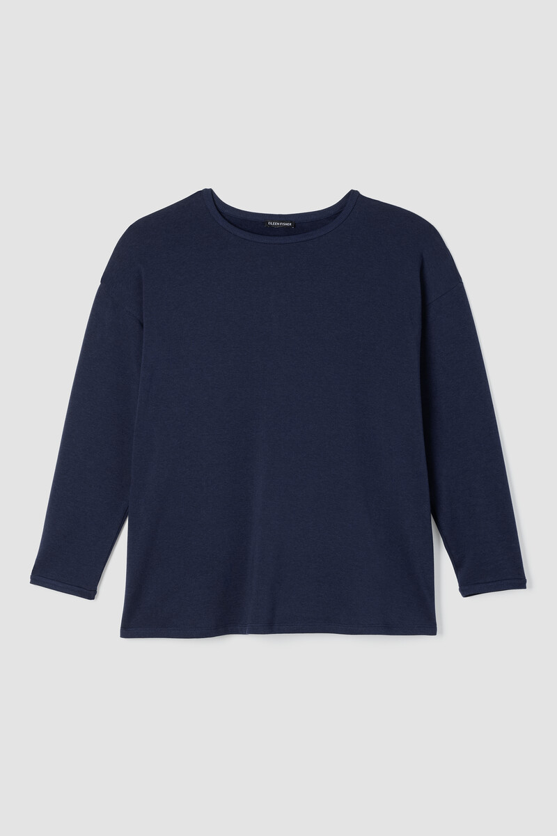 Cozy Brushed Terry Hug Long Box-Top Cozy Brushed Terry Hug Long Box-Top