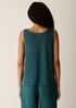 Organic Linen Jersey Scoop Neck Tank