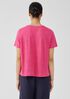 Organic Linen Jersey Crew Neck Tee