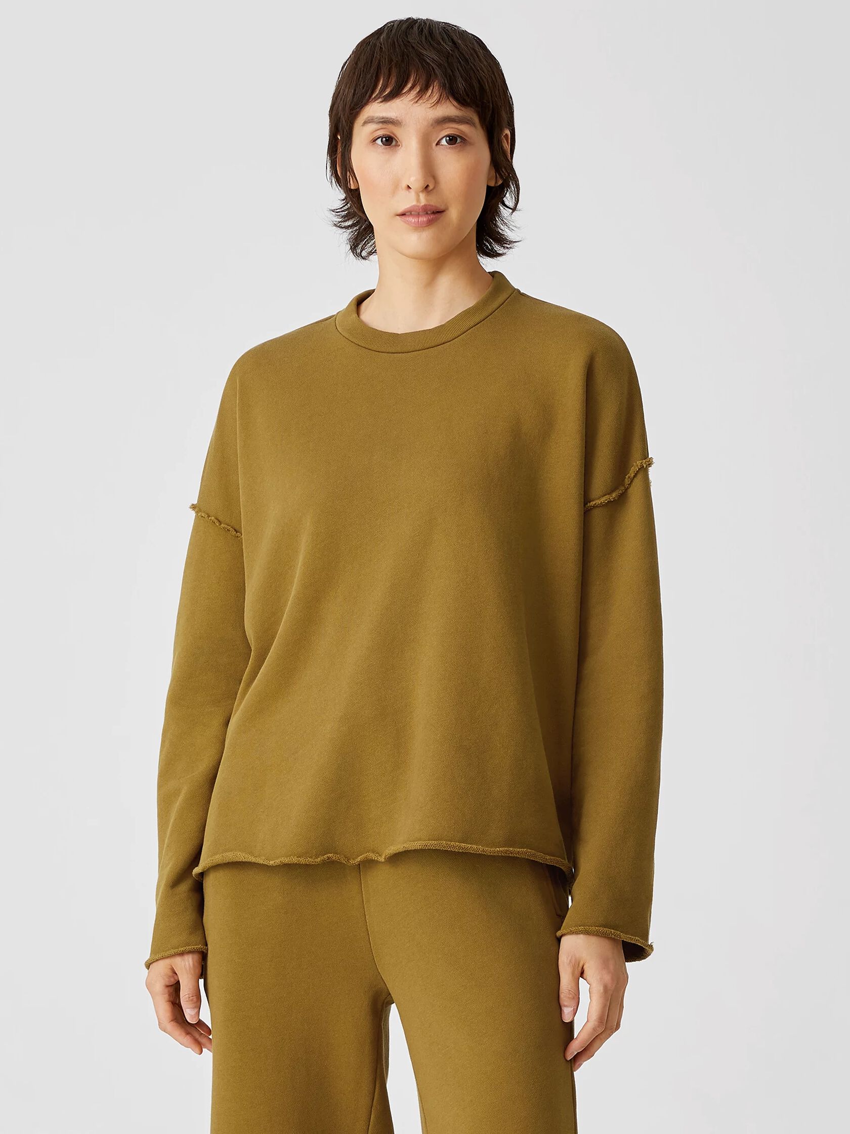 Organic Cotton French Terry Box-Top