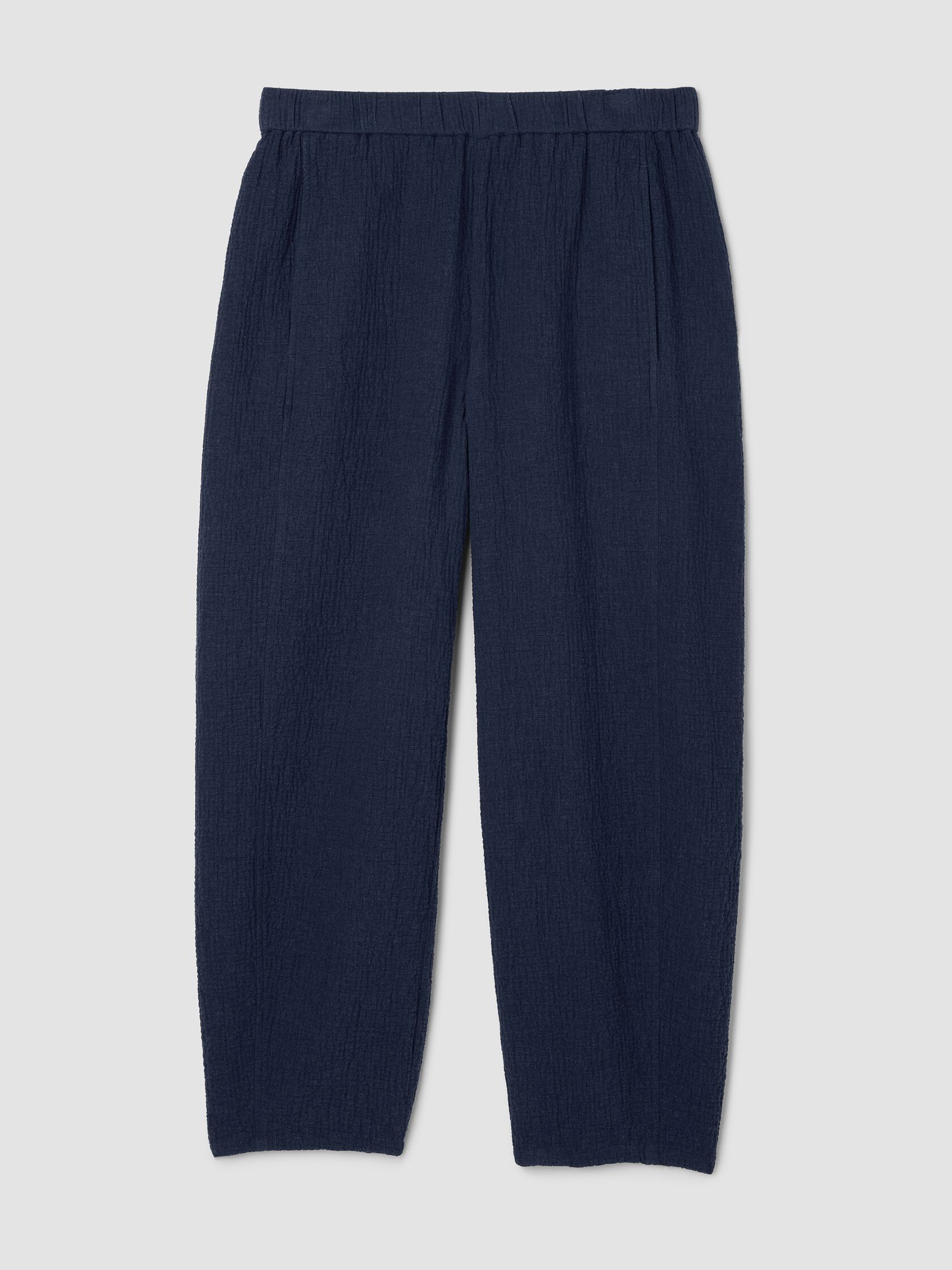 Organic Cotton Doubleweave Lantern Pant