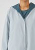 Organic Cotton Nylon Reversible Hooded Jacket