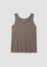 Organic Linen Jersey Scoop Neck Tank