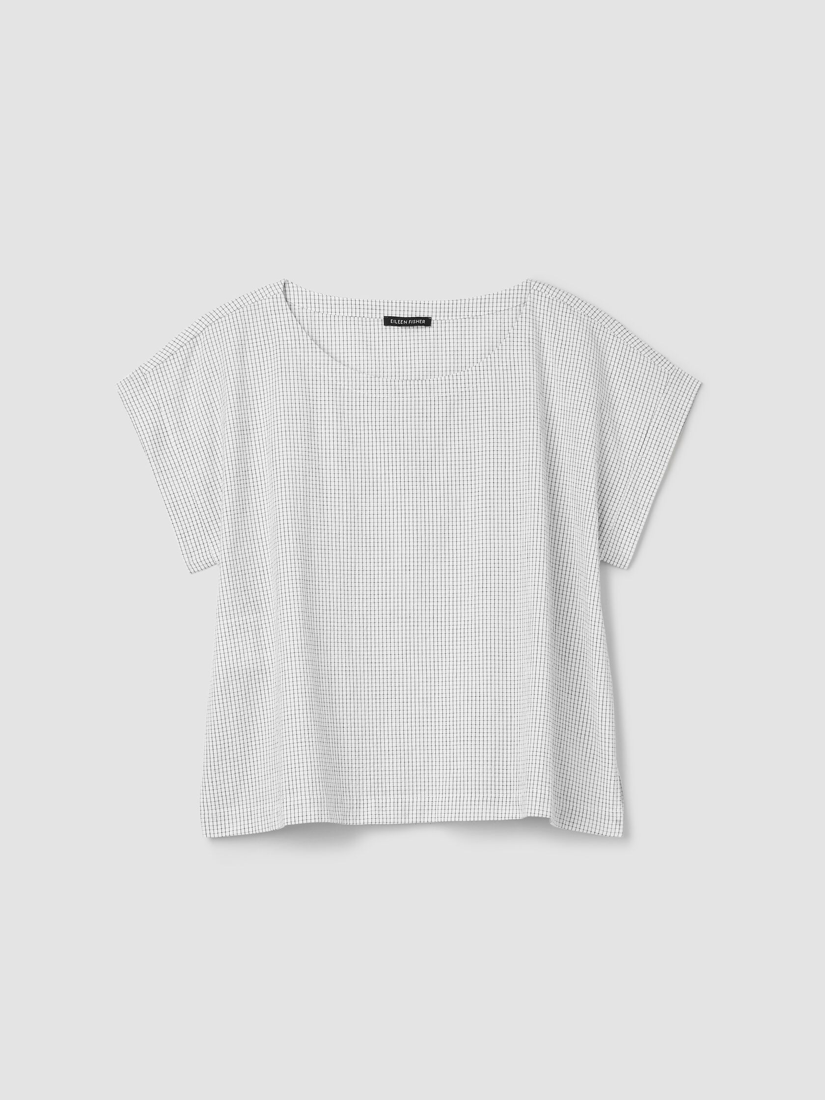 Organic Cotton Ripple Square Top