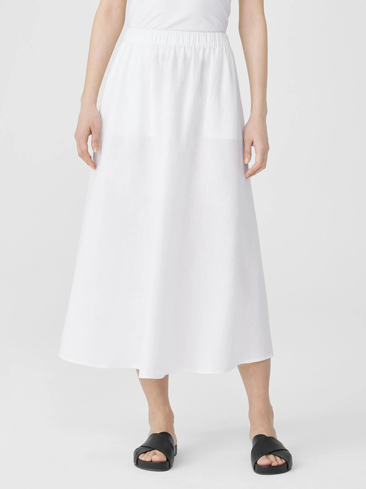 Organic Linen Pocket Skirt