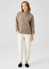 Lightweight Boiled Wool Box-Top in Responsible Wool