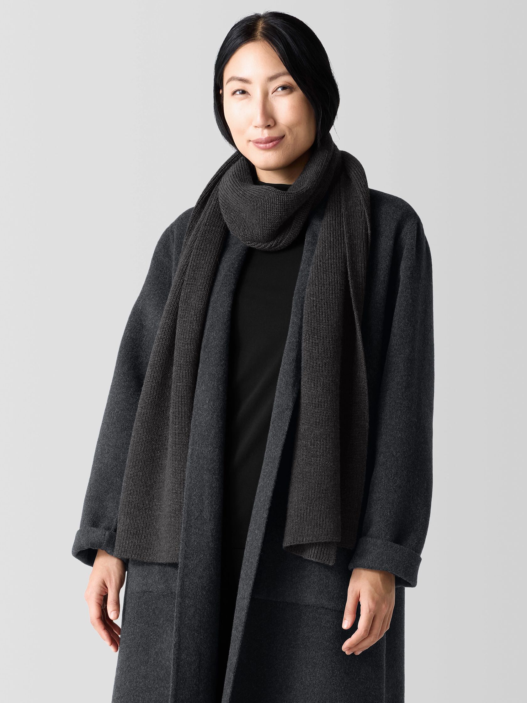 Merino Scarf in Regenerative Wool