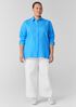 Organic Handkerchief Linen Classic Collar Shirt