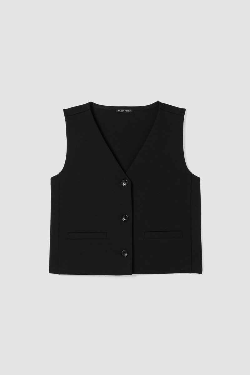 Washable Flex Ponte Vest Washable Flex Ponte Vest