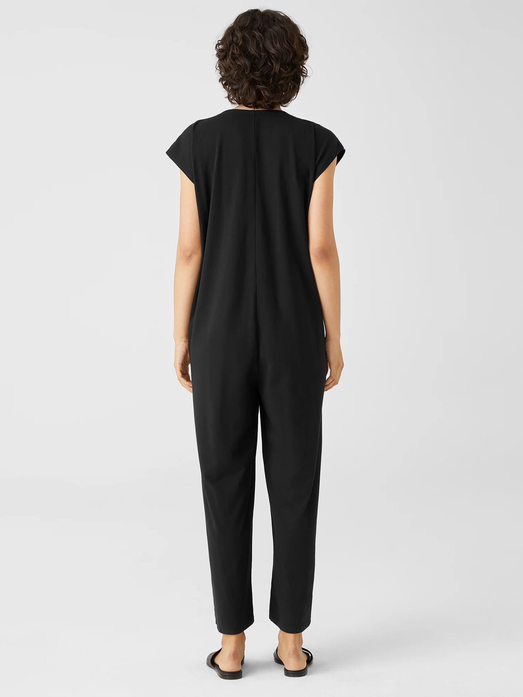 Traceable Cotton Jersey Jumpsuit