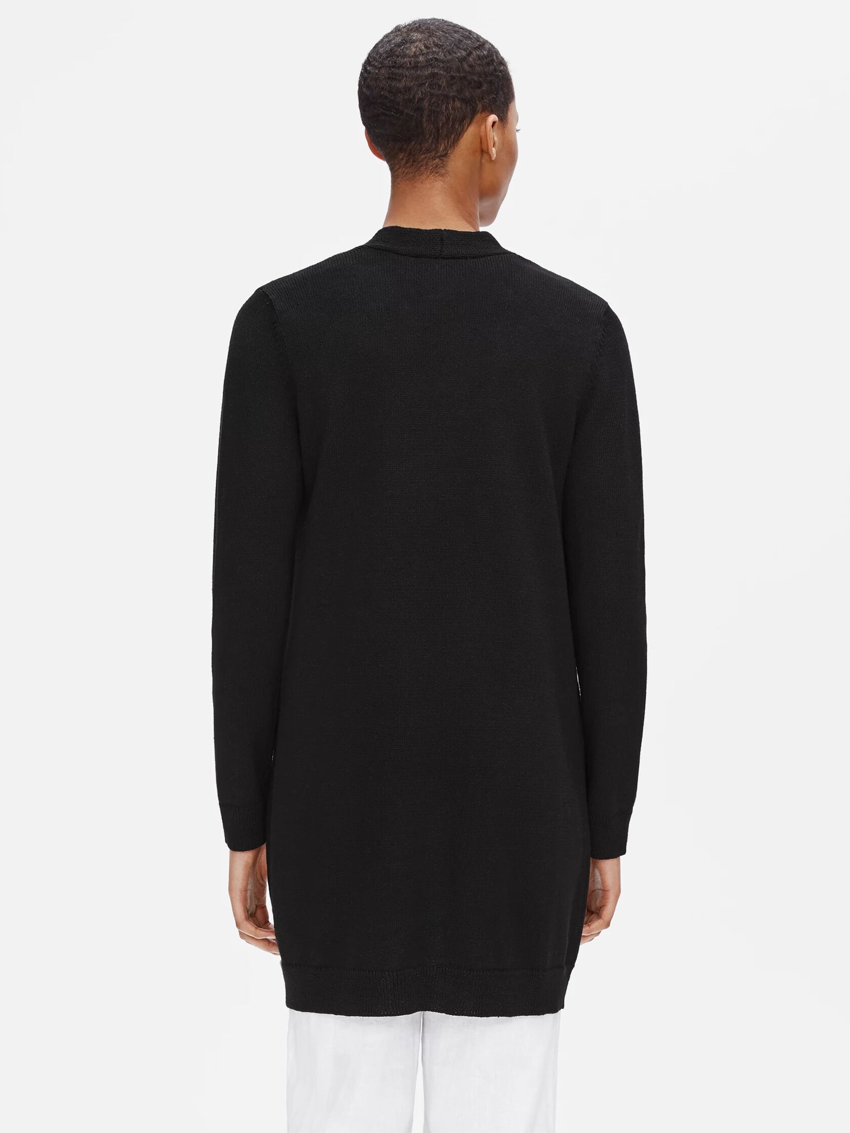Organic Linen Cotton Long Cardigan