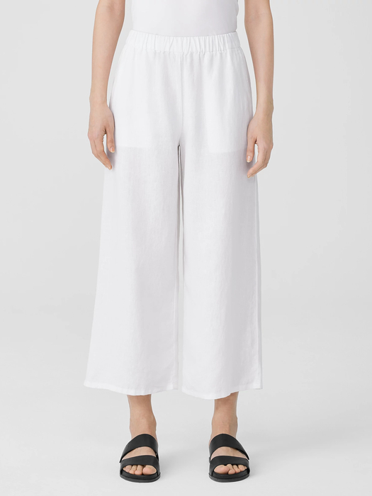 Organic Linen Wide-Leg Pant