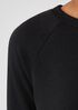 Cozy Brushed Terry Raglan-Sleeve Top