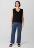 Cotton Stretch Denim Straight Jean
