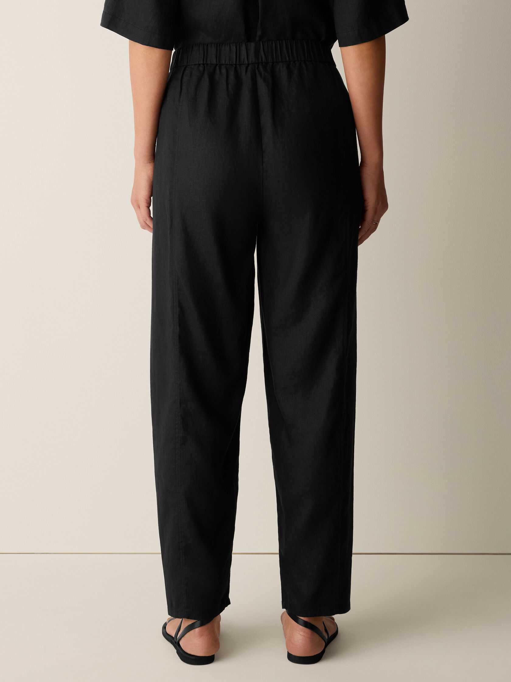 Organic Linen Lantern Pant